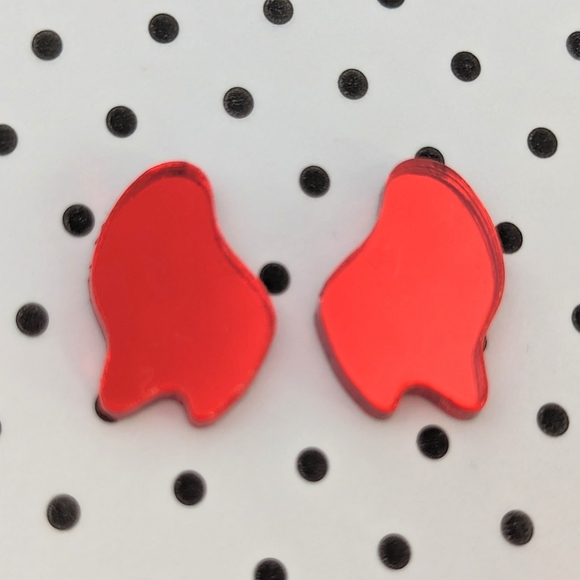 Mirror Drip Studs | Hypoallergenic - Picture 9 of 16